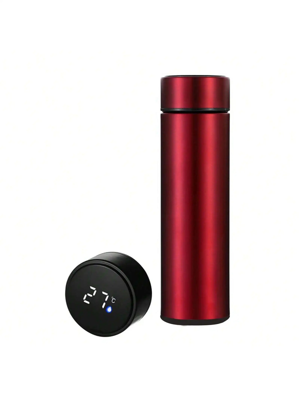 500ml Stainless Steel Vacuum Insulated Water Bottle, Cup For Hot & Cold Drinks, Leak-Proof Portable Mug For School Office Use
