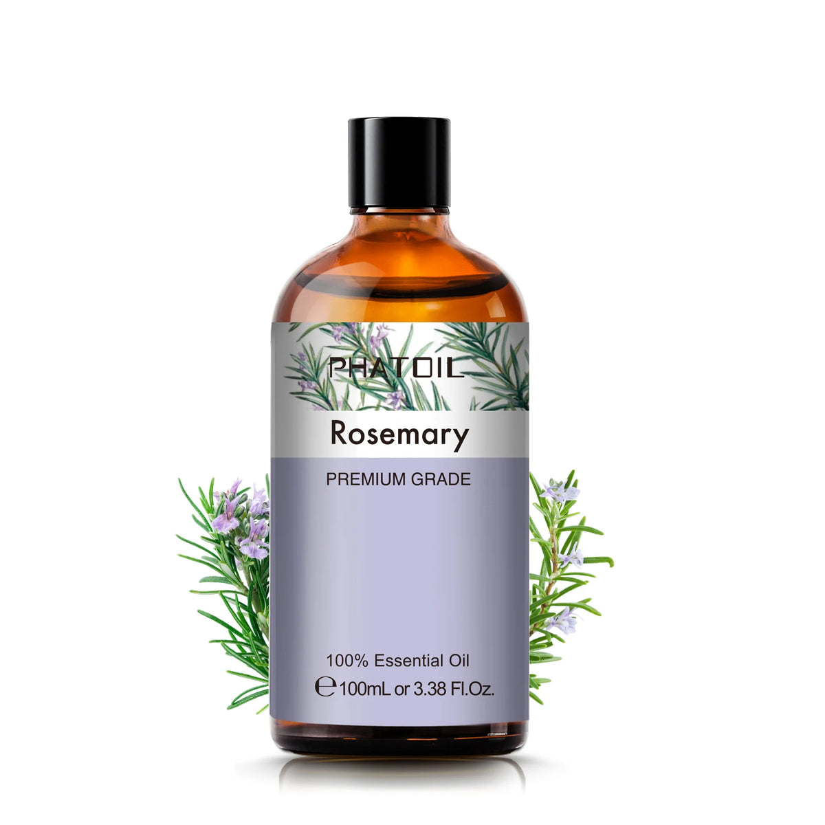 100ML Pure Natural Rose Essential Oils Humidifier Diffuser Lavender Vanilla Peppermint Geranium Cloves Basil Tea Tree Aroma Oil